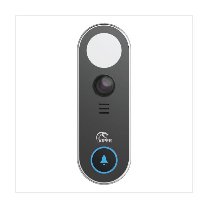 4MP AI Video Doorbell with Face Recognition, White Light & IR, VIP-DOORBELL-4MP