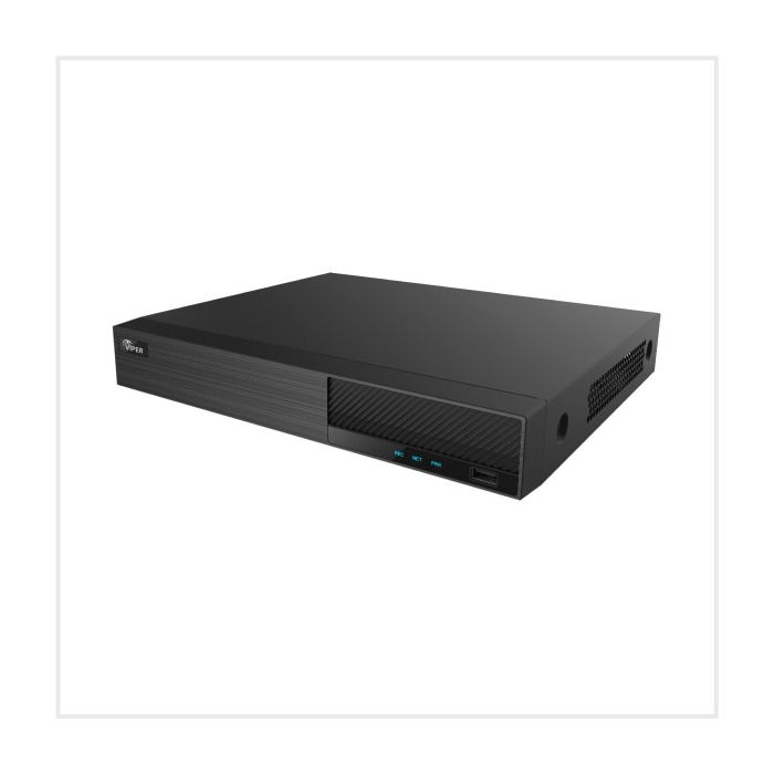 16MP 8CH AI Face Detection NVR with 1 SATA (2TB HDD), VIPER-NVR-AI3-8-2TB