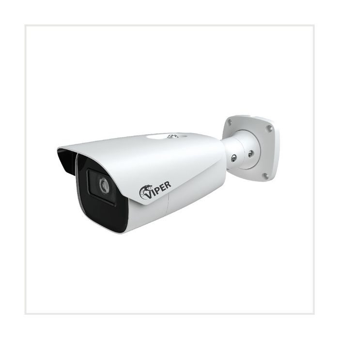 Viper 4K Motorised E3 Range AI Bullet Camera (White), MBULLETVIP4KE3-VW-A