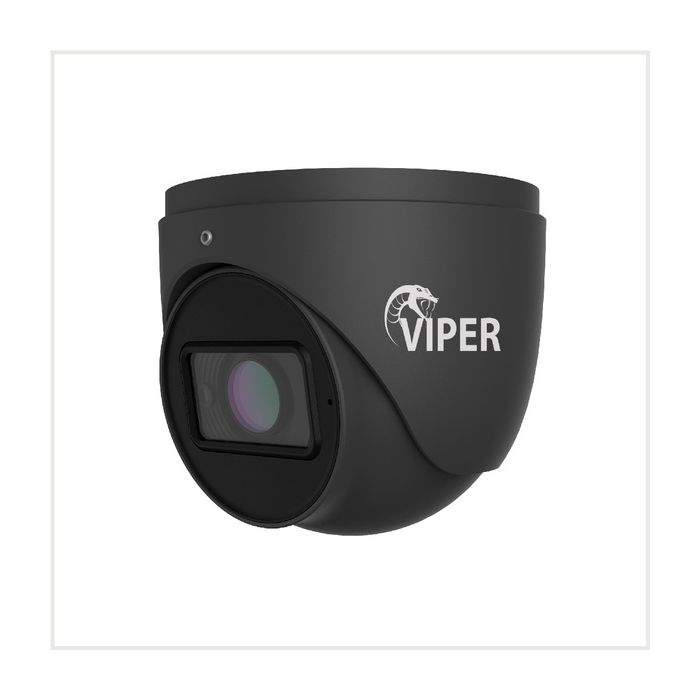 Viper 4MP Motorised E3 Range AI Turret Camera (Grey), MTURVIP4MPE3-VG-A