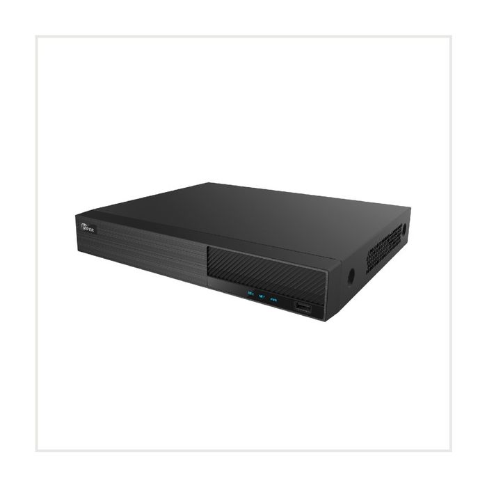 Viper 8 Channel PoE NVR, VIPER-NVR-4K2-8-4TB
