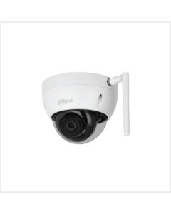 4MP Wi-Fi IP Fixed Vandal Dome Camera (White Housing), DH-IPC-HDBW1430DEP-SW-0280B
