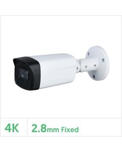 Eagle 4K/8MP Fixed Lens HDCVI IR Bullet Camera, EAGLE-8-BUL-FW