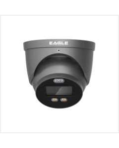 Eagle 5MP Fixed Lens HDCVI Full-colour Active Deterrence Turret Camera, EAGLE5C-AD-TUR-FG