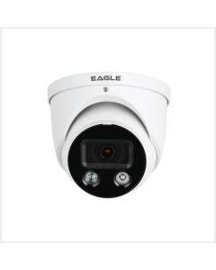 Eagle 4K Dual-Illumination Active Deterrent Turret, EAGLE8C-IP-AD2-TUR-FW