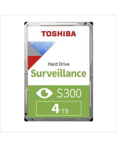 Toshiba Surveillance S300 Hard Drive (HDD) with 4TB Storage, HDD-TOSHIBAS3-4TB