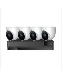 NVR Kit - 8 Channel 1TB Kestrel NVR with 4x 2MP IR Waterproof Dome Cameras, IP-KIT-KES-8-4