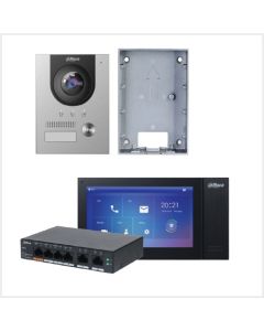 Dahua Surface Mounted Intercom Kit, KTP01-S-B