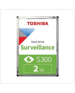 Toshiba Surveillance S300 Hard Drive (HDD) with 2TB Storage, HDD-TOSHIBAS3-2TB
