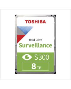 Toshiba Surveillance S300 Hard Drive (HDD) with 8TB Storage, HDD-TOSHIBAS3-8TB