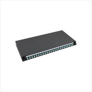 Connectix LC M/M 24 way Loaded Patch Panel, 009-022-040-12