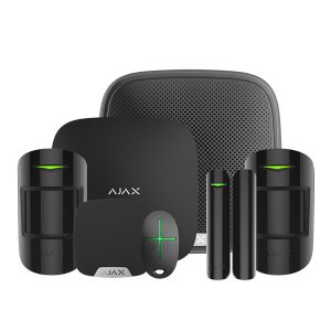 Ajax HubKit Plus 1 House with Key Fobs (Black), 23311.46.BL1
