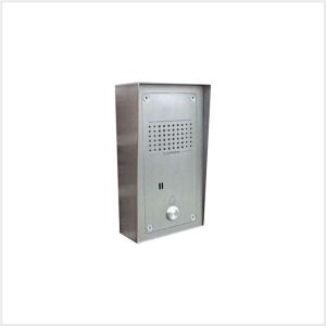 Aiphone Surface 1 Button S/Steel Entry Panel, AMP-LE/S