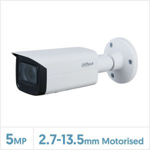 Dahua 5MP Lite IR Varifocal Bullet Network Camera (White), DH-IPC-HFW2531TP-ZAS-27135