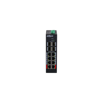 Dahua 8-Port PoE Network Switch with SFP Uplinks., DH-HS4412-8ET-96