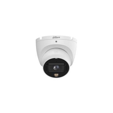 Dahua 8MP Smart Dual Light Eyeball Camera with 2.8mm Fixed Lens., DH-IPC-HDW1839TP-A-IL-0280B-S6-Black