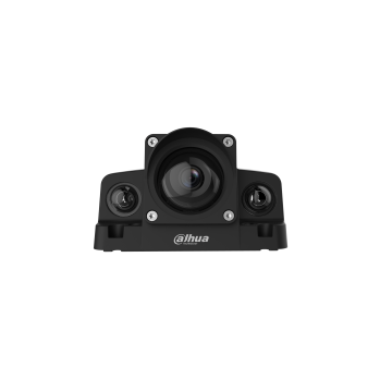 Dahua 4MP Mobile Vandal-proof IR Camera with 6.00mm Fixed Lens., DH-IPC-MBW4431P-M12-H-0600B-Black