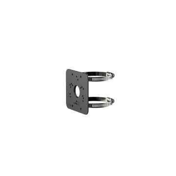 Dahua Pole Mount for devices up to 3kg weight capacity., DH-PFA152-E-B-V2-Black