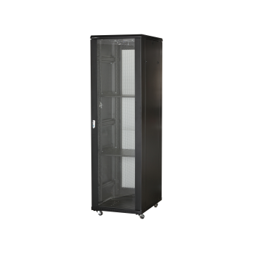 19 inch 42U server rack cabinet with 800mm depth and 300kg load bearing capacity., DH-PFC200D-42U8D
