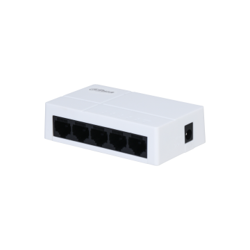 Dahua 5-Port Gigabit Ethernet Switch., DH-PFS3005-5GT-L-V2