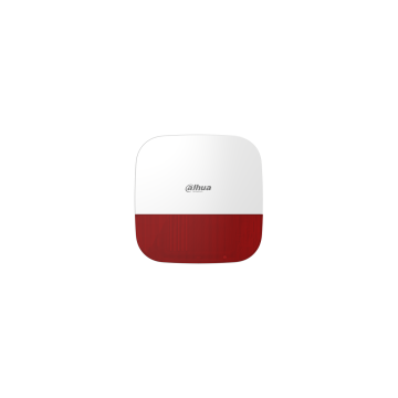 Dahua Wireless External Siren with 110dB Buzzer., DHI-ARA13-W2(868R)-Red