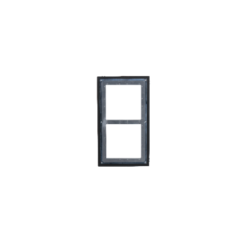 Dahua Two-Modular Aluminum Front Panel for VTO4202F-X Series Video Door Stations., VTM125