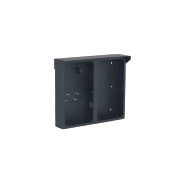 Dahua Surface-Mounted Box with Rain Cover for Two 2-Module Video Intercom Door Stations., VTM28R4