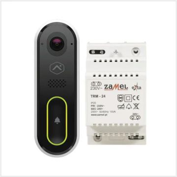 Alarm.com Video Doorbell & 24VAC Transformer Bundle, ADC-VDB770-TRM24-INT