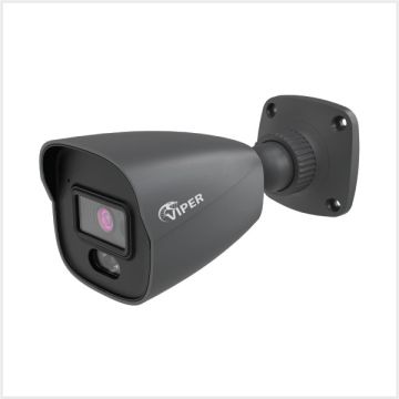 6MP Fixed Smart Dual-Illumination Bullet Camera with People Detection (Grey Housing), BULLETVIP-6IL-FG