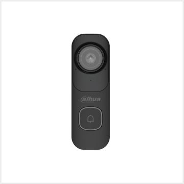 Dahua 4MP Wi-Fi Video Doorbell Camera, DH-IPC-DB41AP-0210B-BLACK