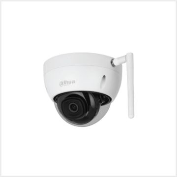 4MP Wi-Fi IP Fixed Vandal Dome Camera (White Housing), DH-IPC-HDBW1430DEP-SW-0280B