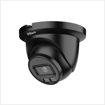 Dahua TiOC Lite 6MP IP Turret Camera, DH-IPC-HDW2649TMP-S-PV-0280-BLACK