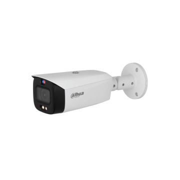 Smart Dual Illumination Bullet WizSense IP Camera, Active Deterrence Vari-Focal, DH-IPC-HFW3549T1P-ZAS-PV-27135-S5