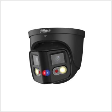 2x4MP TiOC Duo Splicing Fixed-focal Eyeball WizSense Network Camera BLACK, DH-IPC-PDW3849P-A180-E2-AS-PV-0280B-Black