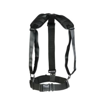 Chest Harness for mounting security equipment., DH-MAE-ST201-Black