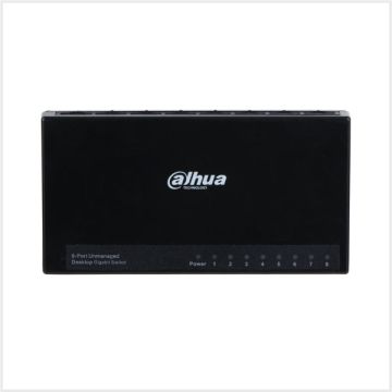 Dahua Network Switch 8 Port - Plastic, DH-PFS3008-8GT-L