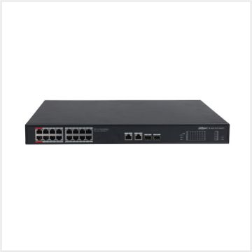 Dahua 20-Port Unmanaged Gigabit Switch with 16-Port PoE, DH-PFS3220-16GT-190