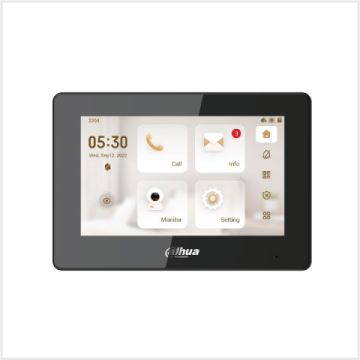 Dahua 2-Wire 7" IP Indoor Intercom Monitor with Touch Screen, DHI-VTH5422HB