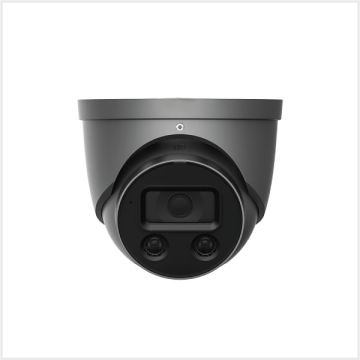 Eagle 5MP IR Fixed Lens AI Deterrence Network Turret Camera, EAG5C-AI-IP-TUR-FG