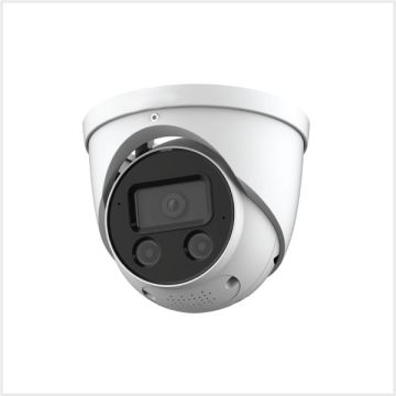 Eagle 5MP IR Fixed Lens AI Deterrence Network Turret Camera, EAG5C-AI-IP-TUR-FW