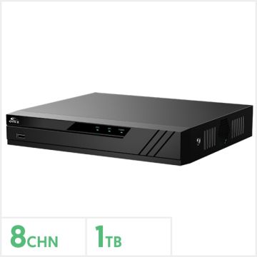 Eagle 4K Lite 8 Channel NVR with 1TB Storage, EAGLE-NVR-4K-8-1TB