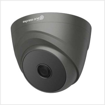 Express One 5MP Fixed Lens HDCVI IR Turret Camera (Grey), EXP-5MP-TUR-FG