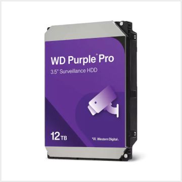 Western Digital Purple Pro HDD - 12TB, HDD-WD122PURP