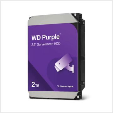 Western Digital Purple HDD - 2TB, HDD-WD23PURZ