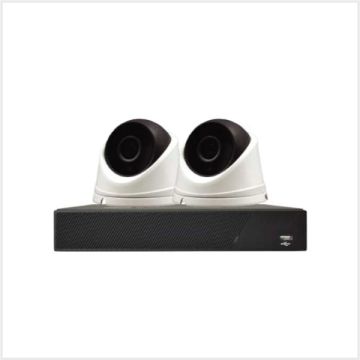 Kestrel 1080 8CH Kit with 2 Cameras 1TB, KESKIT-1080-8-2-FG