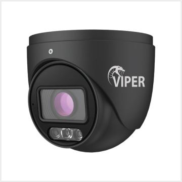 6MP Motorised Smart Dual-Illumination Turret Camera with People & Vehicle Detection (Grey Housing), MTURVIP-6IL-VG
