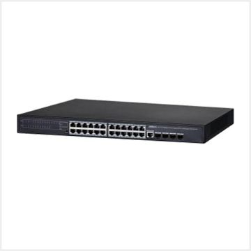 24-Port PoE Gigabit Managed Switch, DH-PFS4428-24GT-370