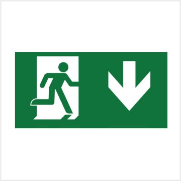 Exit Box Legend, PTBOX-DOWN-LEGEND