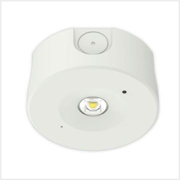 Emergency Dual-Install Downlight (Self Test), PTDUAL-1W-OLCL/ST