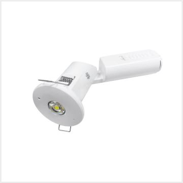 Emergency High-Output Downlight (Manual Test), PTSPOT-3W-OLCL/MT